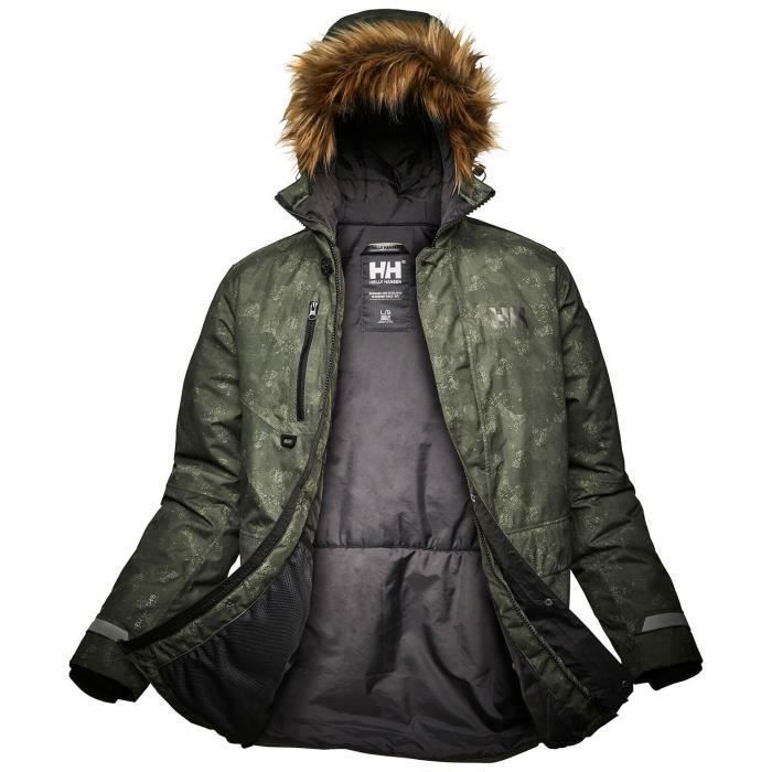 Parka homme Helly Hansen Svalbard - vert - imperméable et chaude