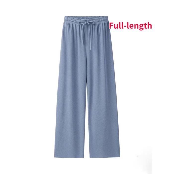Voqeen Pantalon Jogging Femme – Jambes Larges, Confort Extrême, Style Y2K Décontracté – Taille élastique Avec Poches Profondes