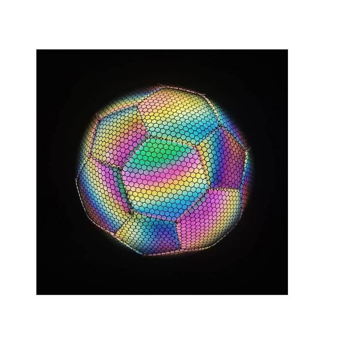 Ballon Football Lumineux JONRRYIN – Fluorescent Brillant Pour Nuits De Match