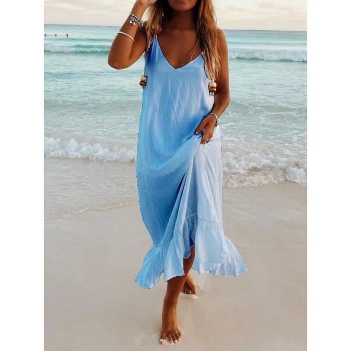 Robe longue top oversize femme