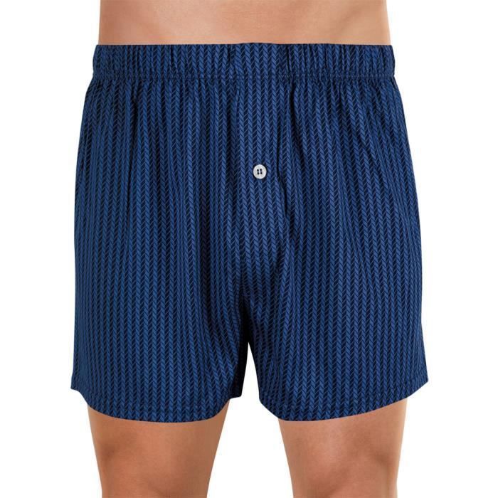 Caleçon Homme Coton Taille Haute - Boxer Long Rétro, Confortable Pour Sport Et Quotidien
