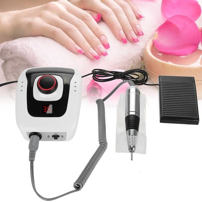 Kit Accessoires Pour Perceuse à Ongles Manucure électrique - Métal - Neuf