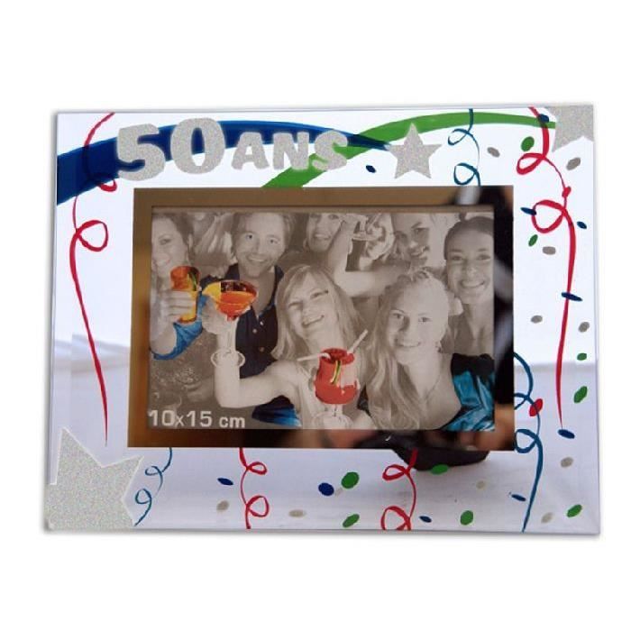 Cadre Photo Anniversaire 50 Ans 23 X 18 Cm Achat Vente Cadre Photo Cdiscount Cadre Photo Anniversaire 50 Ans 23 X 18 Cm Achat Vente Cadre Photo Cdiscount