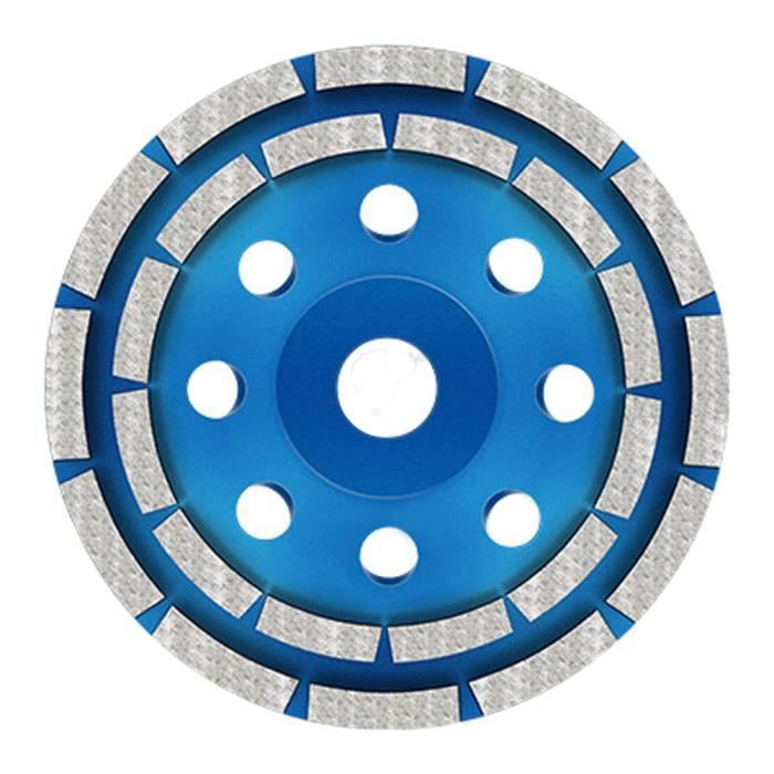 Meule Boisseau Diamantée 5" Segmentée à Rangée Unique - échangeable (unité) - Matériaux Audet