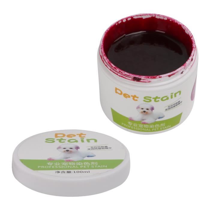Teinture Pour Chiens Teinture Pour Poils D'animaux Pour Chiens | Colorant Sans Danger Pour Chevaux, Chats et Animaux de Ferme Utilisable en Toilettage et Festivals