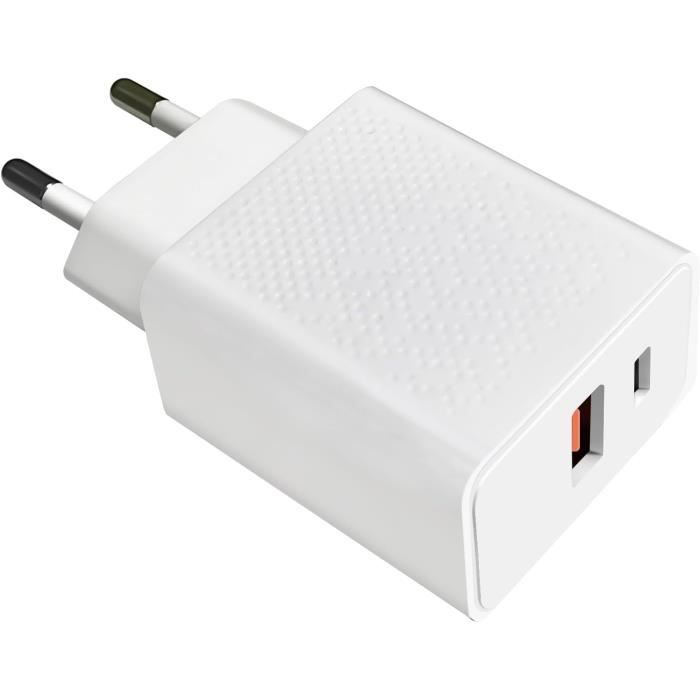 Intckwan Chargeur USB Moto 48W Double Port QC3.0 18W + PD3.0 30W Avec Interrupteur & Voltmètre LED - IP65 Étanche Pour Téléphone GPS Caméra 12-24V