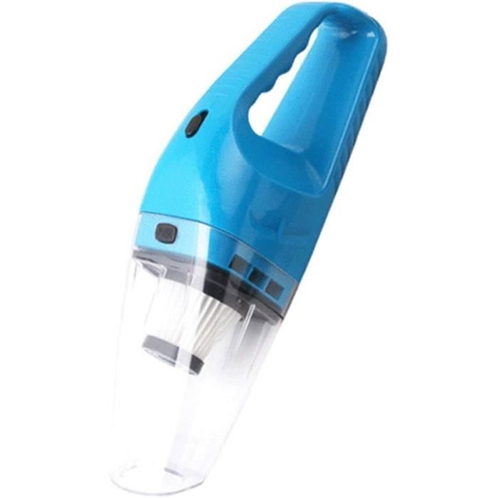 Aspirateur De Voiture 12V Portable - Sans Fil, Rechargeable - Compact Avec Accessoires - Neuf