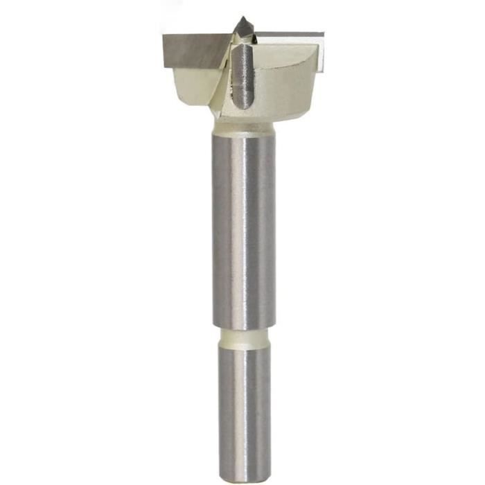 Mèche Forstner 45mm En Métal Dur - Pour Bois Et Plastique - Tige Hexagonale 10mm - Perçage Précis