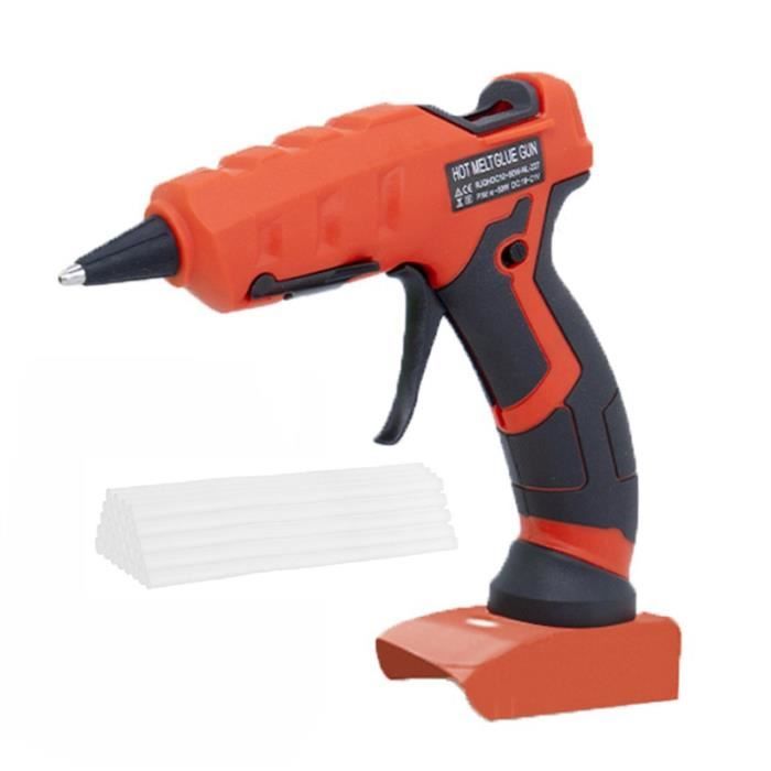 Pistolet colle sans fil 18V – Compatible Makita, lithium, portable – Idéal pour bricolage, loisirs créatifs, réparations Pistolet colle sans fil 18V – Compatible Makita, lithium, portable – Idéal pour bricolage, loisirs créatifs, réparations