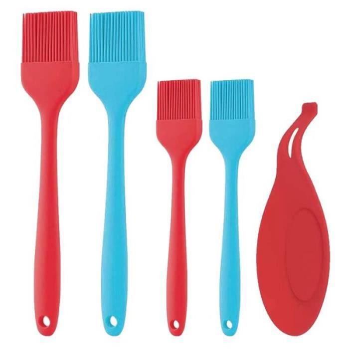 Brosse Silicone Pour Huile Et Beurre - Pratique Pour La Pâtisserie, Le Barbecue Et La Cuisine ! Facile à Nettoyer.