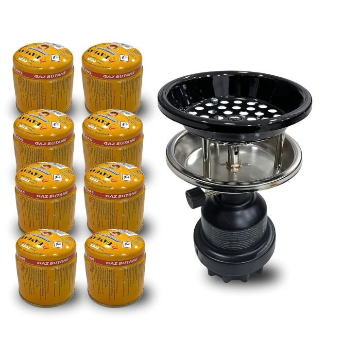 Réchaud à Gaz de Camping, Réchaud à Gaz de Randonnée Portable Pliable