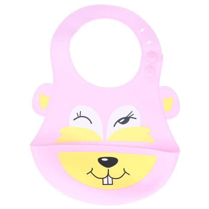 PandaEar Bavoir Pour Bébé En Silicone| Lot De 3 Imperméable Ultra Fins