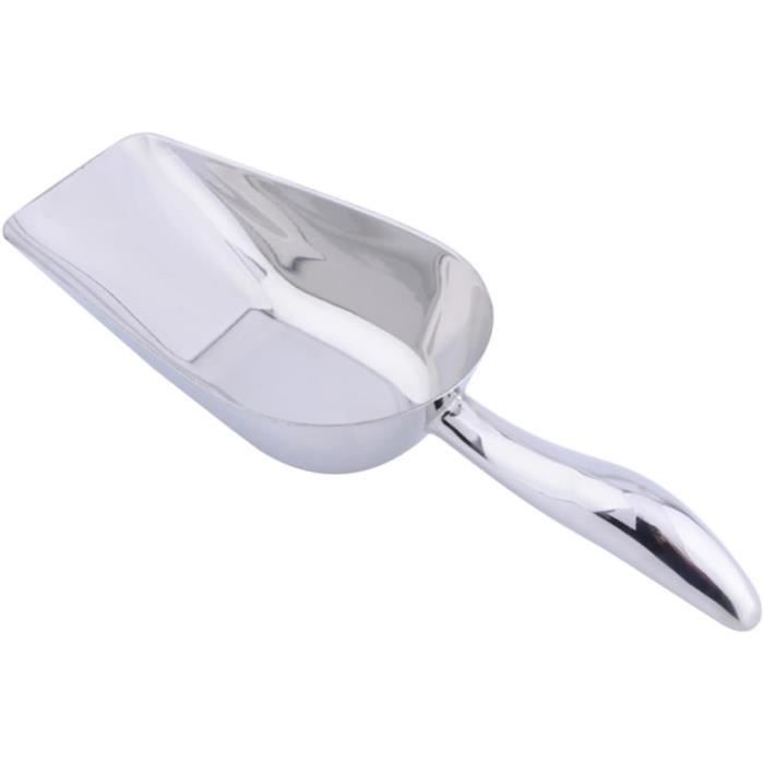 Pelle à Farine Et Glace En Inox - Cuillère De Service 18oz Pour Cuisine, Bar Et Événements | Outil Polyvalent Et Durable