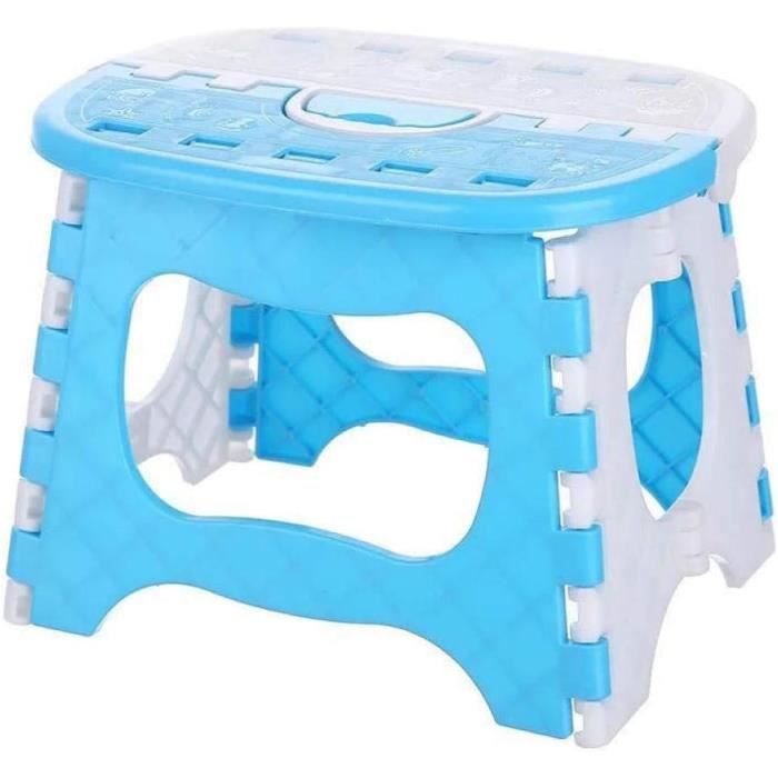 Marchepied Enfant Antidérapant – Petit Tabouret Léger Et Solide Pour Cuisine, Salle De Bain Et Plus !