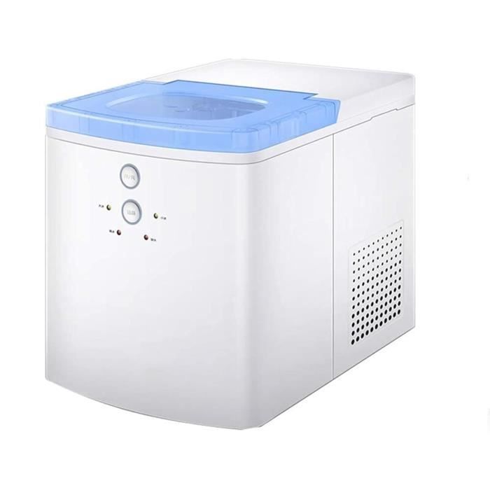 OMISOON Machine A Glacons, 12kg En 24h, 9 Glaçons En 6-8 Minutes, Autonettoyant Machine à