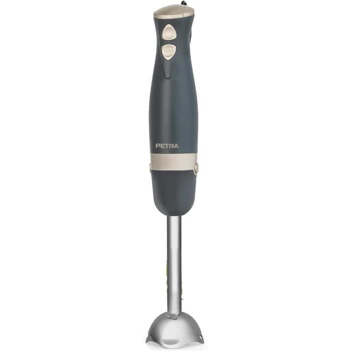Mixeur Plongeant Elite Gourmet 300 W - 2 Vitesses, Manche Détachable, Pour Smoothies, Soupes, Purées