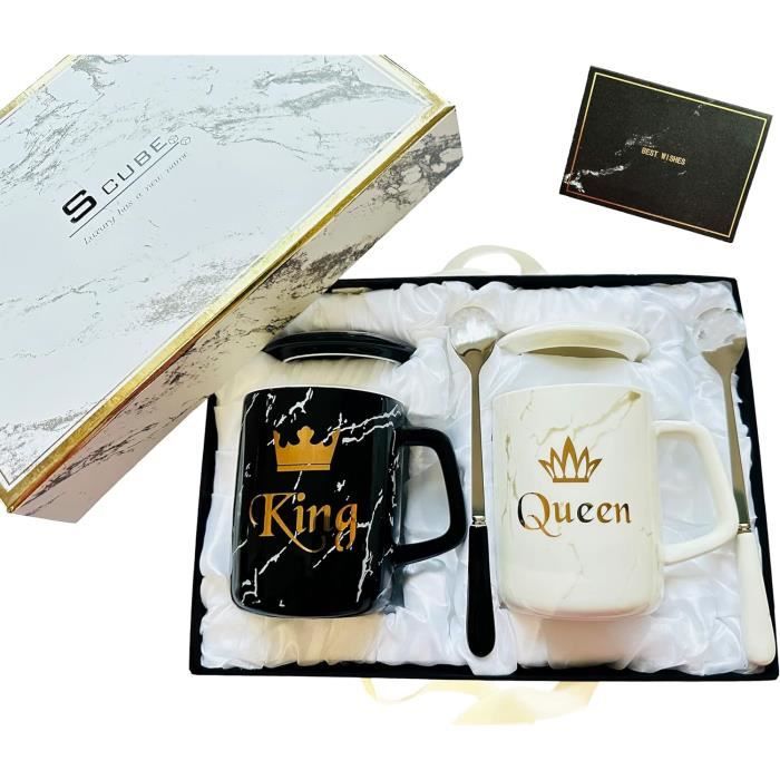 Lot De 2 Tasses à Café King's Game Ki-Oon - Blanches - Occasion