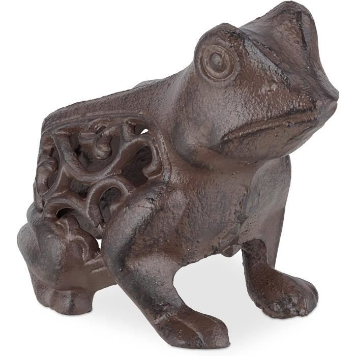 Esschert Lot De 2 Guides De Tuyau D'arrosage En Fonte Motif Grenouille