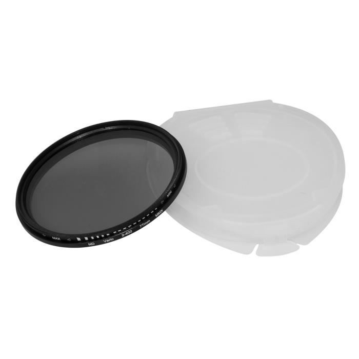 STARBLITZ Variabler ND-Filter ND2-ND400 – 58 Mm, Für Lange Belichtungen In Foto & Video