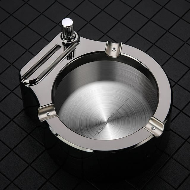 N204714-JIT Cendrier en métal durable de ménage de cendrier pour la