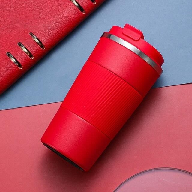 Tasse Isotherme Voiture En Acier Inoxydable Double Paroi - Thermos - Neuf