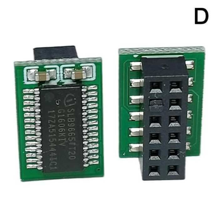 Tbest Module TPM2.0 Pour Giga Carte De Sécurité De Cryptage De Carte à