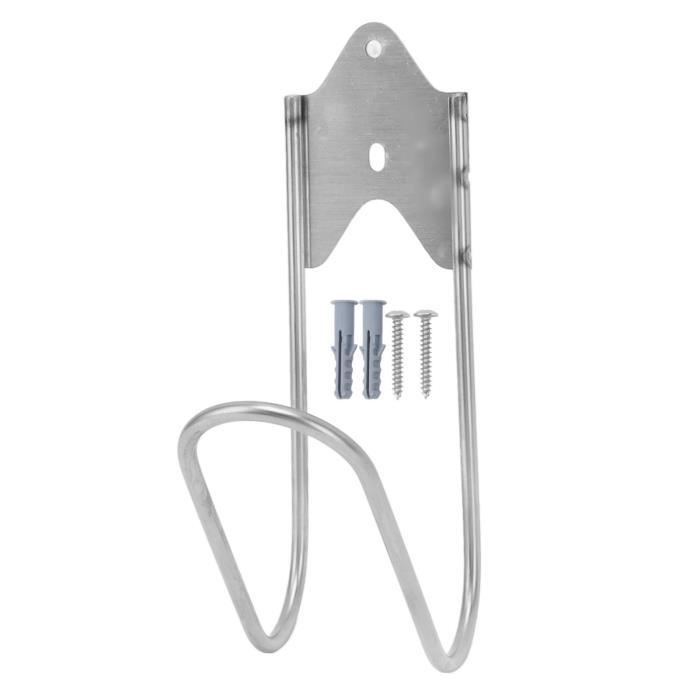 Support Mural Tuyau Arrosage - Acier Inoxydable Pour Jardin