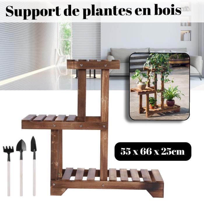 Présentoir En Bois Pratique Pour Théière, Vase, Bonsaï, Décoration De Bureau (#1