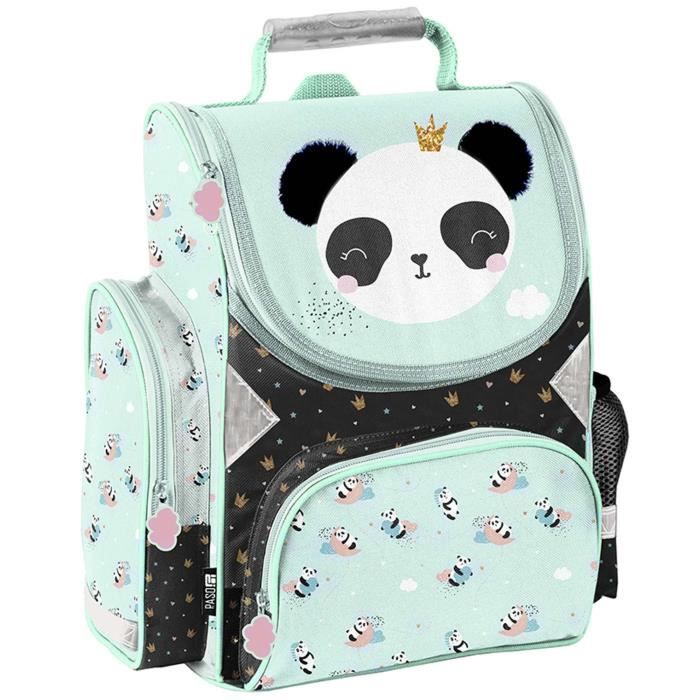 Sac a dos Paso Mint Panda Bear Elements reflechissants Format A4 Compartiments internes Cdiscount