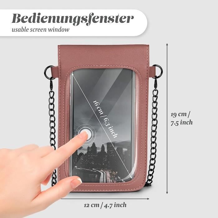 Tui bandoulière outlet pour smartphone