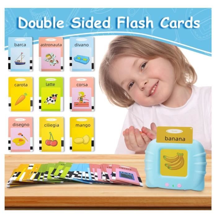 Felly 224 Mots Cartes Flash Parlantes Espagnol, Jeux éducatifs 1 2 3 4 5 6 Ans, Jouet Enfant Jouets d'apprentissage avec Cartes 112 Feuilles, Jouet Felly 224 Mots Cartes Flash Parlantes Espagnol, Jeux éducatifs 1 2 3 4 5 6 Ans, Jouet Enfant Jouets d'apprentissage avec Cartes 112 Feuilles, Jouet
