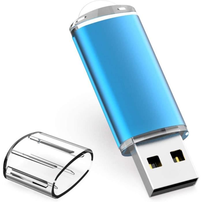 Clé USB 8Go, Lot de 10 Clés USB 2.0 8 Go Clef USB Pendrive Flash Drive  Mémoire de Stockage Externe pour Ordinateurs Télévision [592]