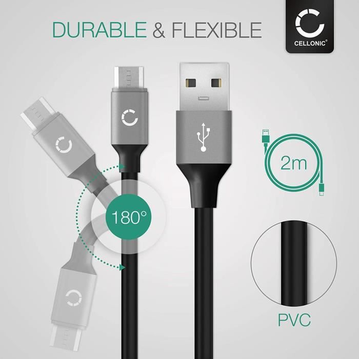 Câble USB De Remplacement Pour Nikon Coolpix W100 W150 W300 - Modèle UC-E21, 1 Mètre, Noir