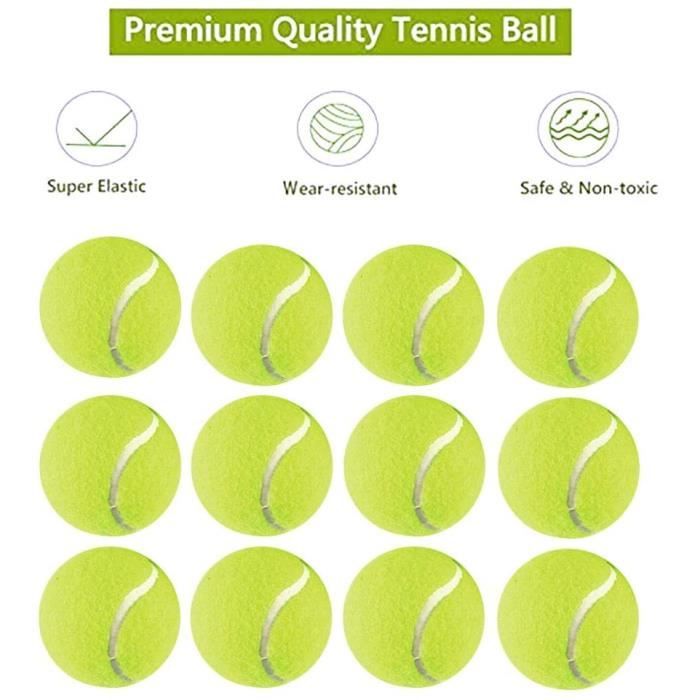 Generisch Balle de rebond pour tennis, équipement d'entraînement de tennis  solo pour l'auto-entraînement, balle de tennis, [203] - Cdiscount Sport
