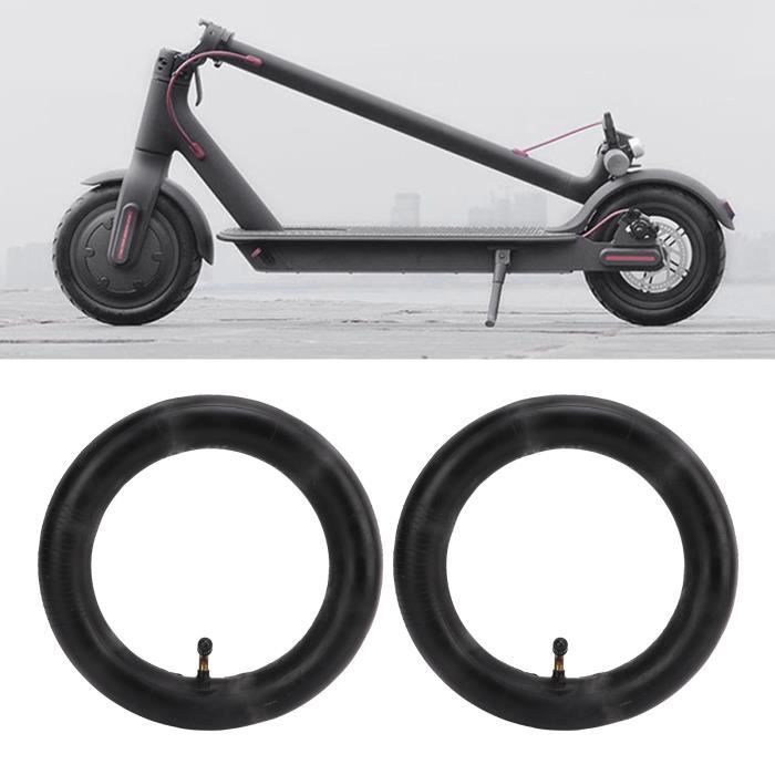 1PZ 10x2.5 Pneu Et Chambre à Air Avec Valve Coudée 90° Pour Vélo Électrique Et Trottinette