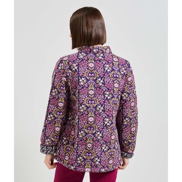 GRAIN DE MALICE Veste reversible matelassee femme Black Cdiscount Pret a Porter