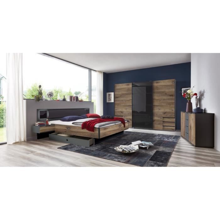 Commode chambre VIVOLILV - Petit meuble de rangement - 60L x 30l x 116H cm  6 tiroirs tissu et cuir avec poignées en métal - Cdiscount Maison