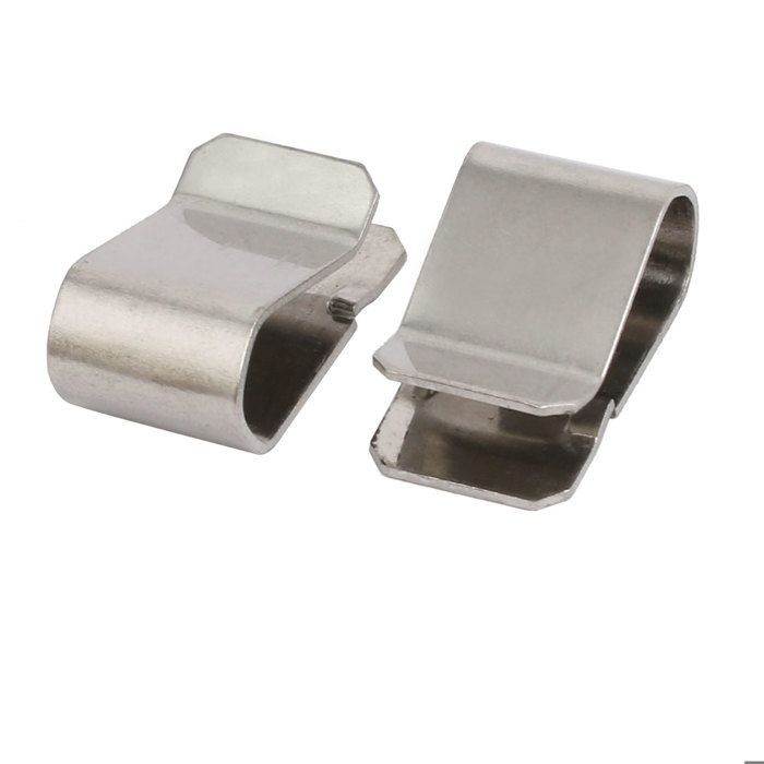 Lot De 20 Clips Ressort En Acier Inoxydable Uxcell - 21.4mm X 12mm - Idéal Pour Bricolage Et Assemblage