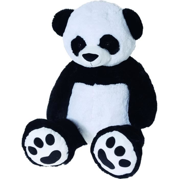 Peluche Panda Géant - 100 cm - Très Réaliste et Doux au toucher - Cdiscount  Jeux - Jouets