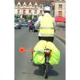 Ecarteur de danger pour vélo - Réflecteurs rouge et blanc - Adulte Mixte - Couleur principale rouge-2