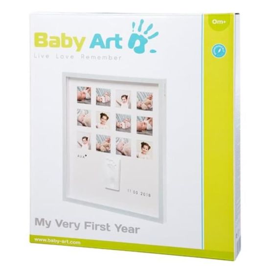 Baby Art Cadre De Collage D Empreinte My Very First Year Essentials Cdiscount Puericulture Eveil Bebe