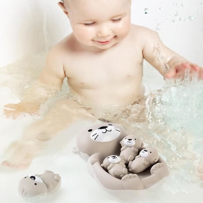 Jouets de Bain pour Bébés, Flottants d'eau de Dessin Animé pour Enfants