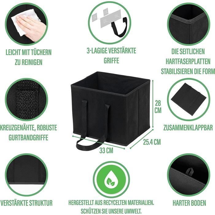 4 Sacs Déménagement Extra Larges 92L - Avec Sangles Dos Et Poignées - Pliables, Résistants, Rangement
