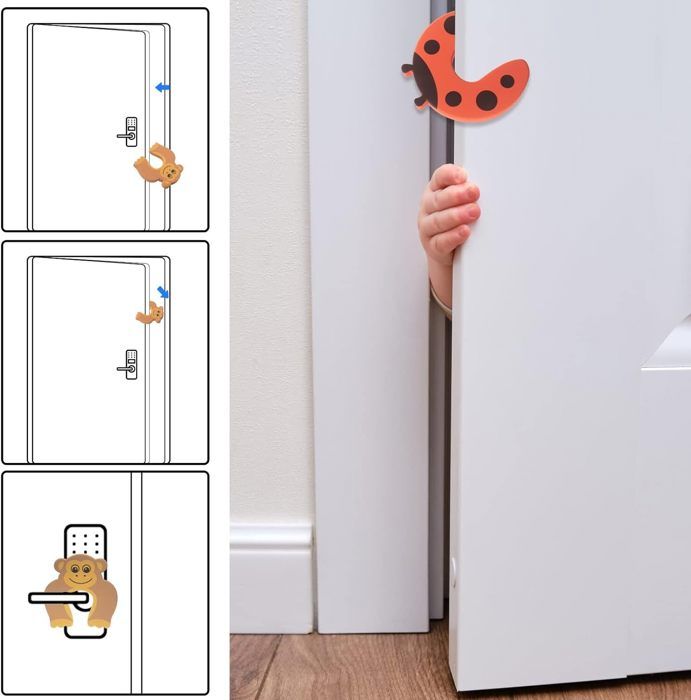 Kit Sécurité Bébé - 10 Caches Prise + 10 Bloc Placard/Fenêtre - Protection Enfant Maison