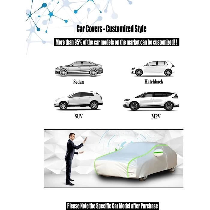 Housse protection limousine - bâche COVERMIXT : usage mixte