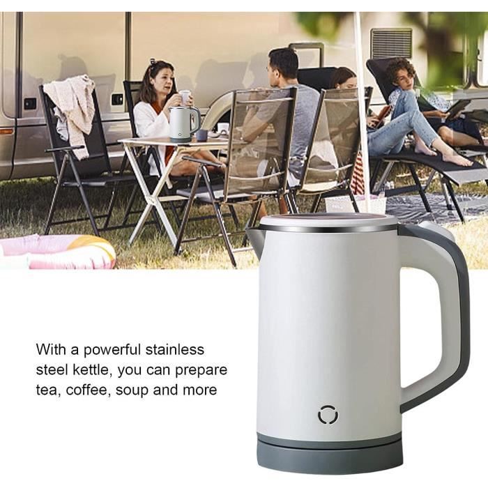 Bouilloire électrique domestique pour faire du thé, bouilloire à isolation  automatique, cafetière, bomicrophone à eau chaude, 1L, 600W, 1 en 1 -  AliExpress
