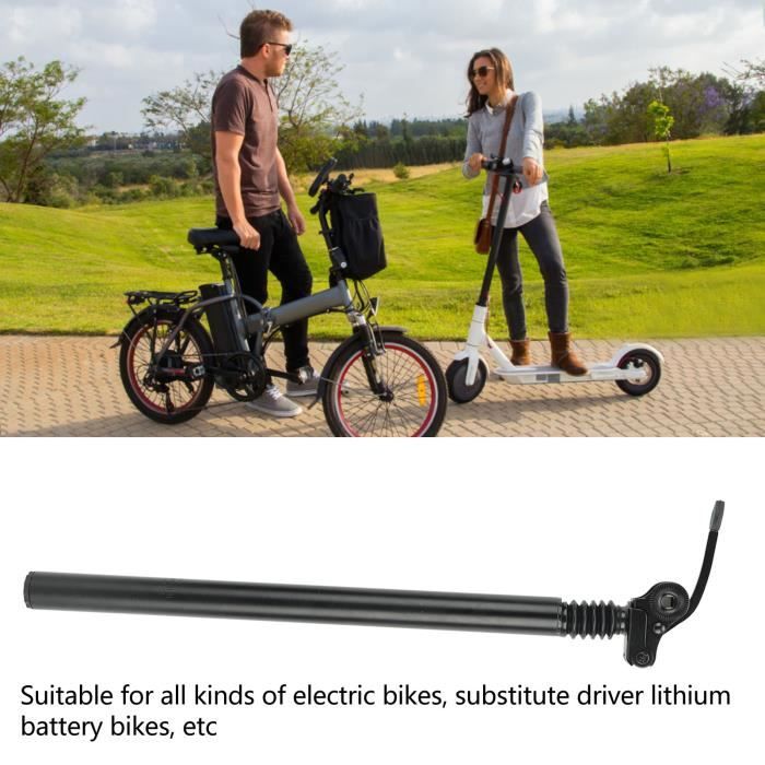 Tige De Selle à Ressort Pour Vélo électrique - 33,9 Mm, Alliage Aluminium, Confort Amorti