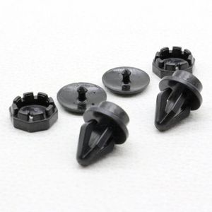 Kit De 20 Clips De Fixation Pour Nissan Juke - Référence 76847-JG00A - Neuf Jaune/blanc