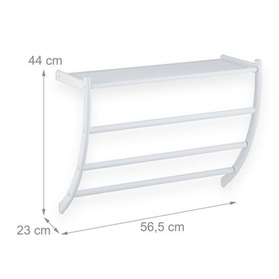 Gooandi Lot De 6 Crochets Autocollants Pour Serviettes - Sans Perçage - Idéal Pour Salle De Bain, Toilettes, Cuisine - Argenté