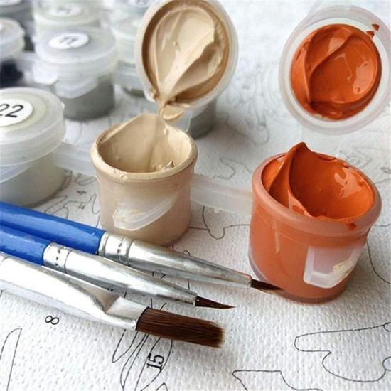Venitien Qui A Prefere La Peinture A La Teinture Diy Peinture A L Huile Peinture Sur Toile Deux Chats Peinture Par Numero Kit Brosses Et Peintures Debutants Adultes Deco 134715 Achat Vente Peinture Au Numero Diy Peinture A L Huile Pe